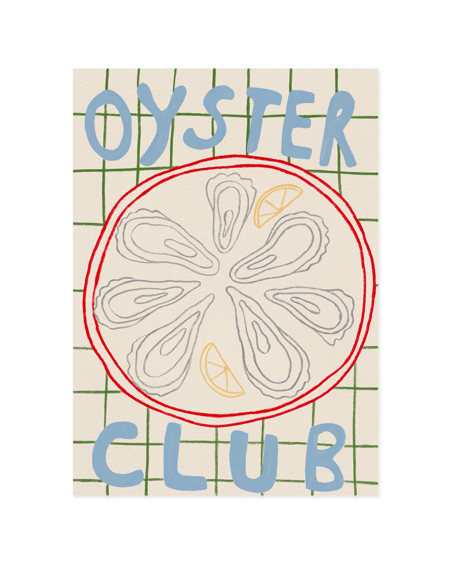 Oyster Club Printable Wall Art | Digital Download printable wall art by Paperhus