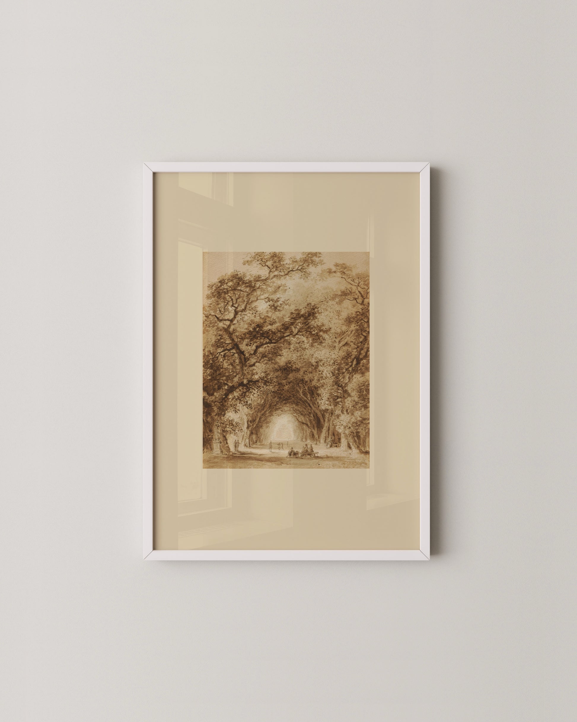 Antique Landscape Print- Wall Art -Paperhus- Printable wall art - Instant downloads - DIY home decor -Paperhus