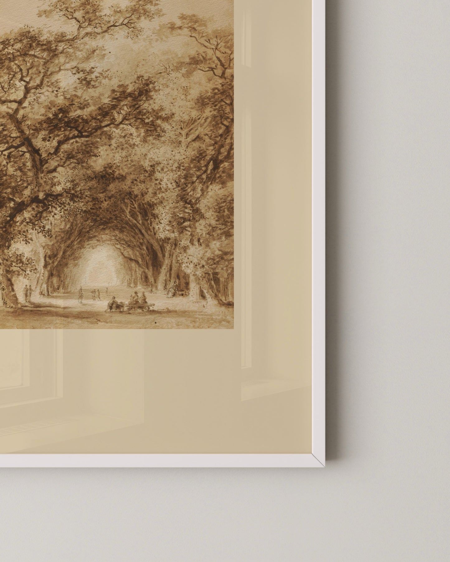Antique Landscape Print- Wall Art -Paperhus- Printable wall art - Instant downloads - DIY home decor -Paperhus