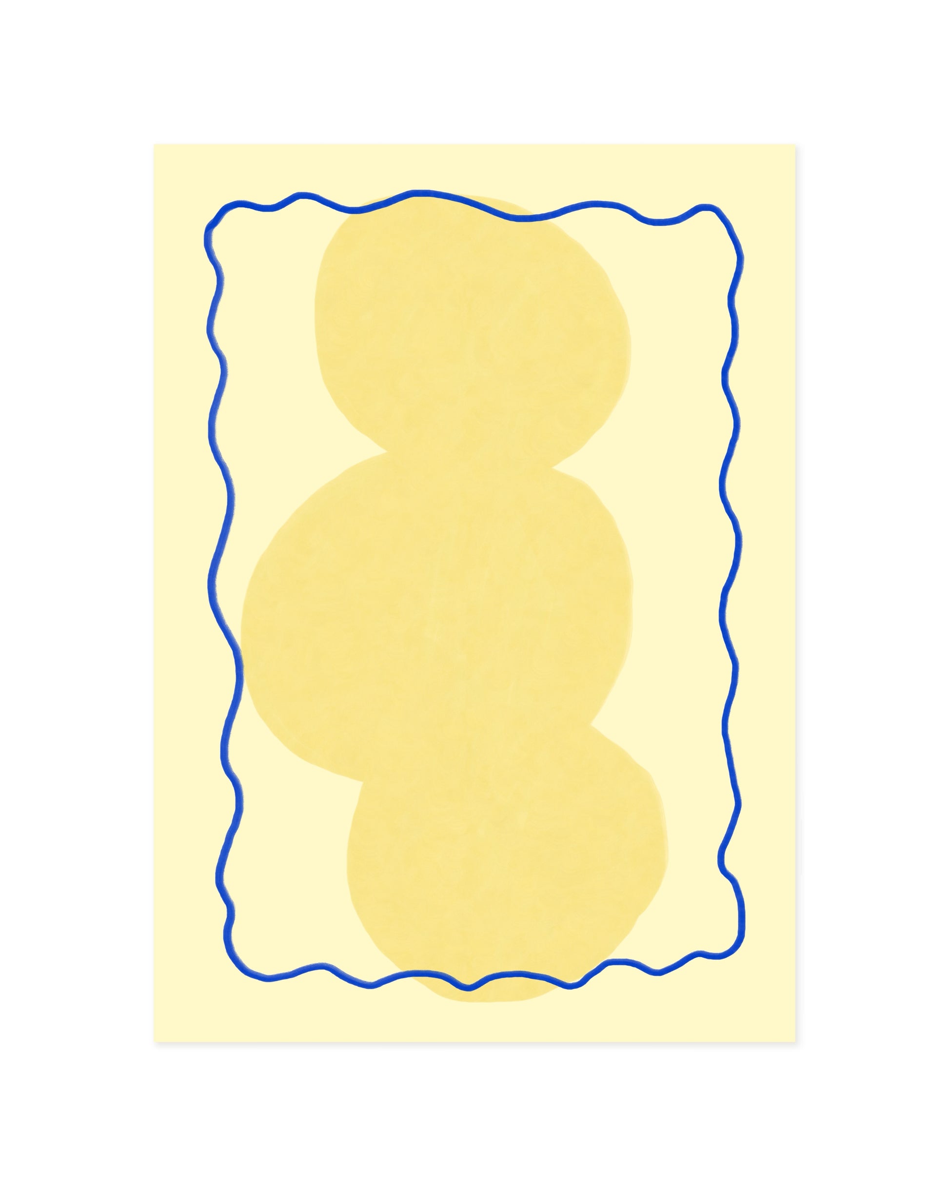 Yellow Abstract Printable Wall Art | Digital Download printable wall art by Paperhus
