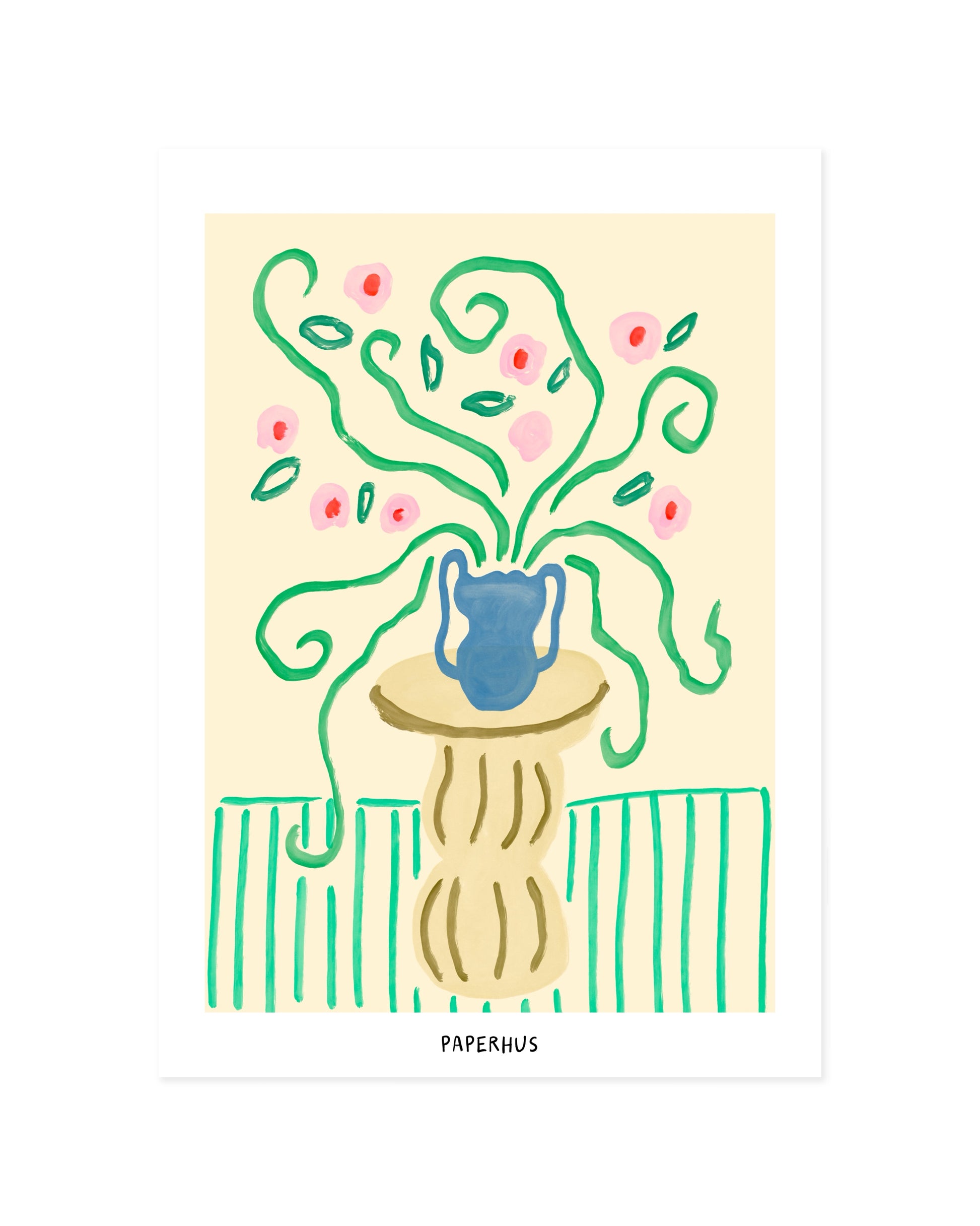 Floral Illustration Printable Wall Art | Digital Download printable wall art by Paperhus