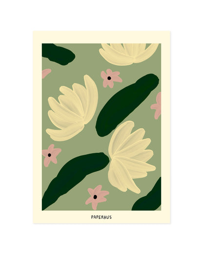 Floral Illustration Printable Wall Art | Digital Download printable wall art by Paperhus