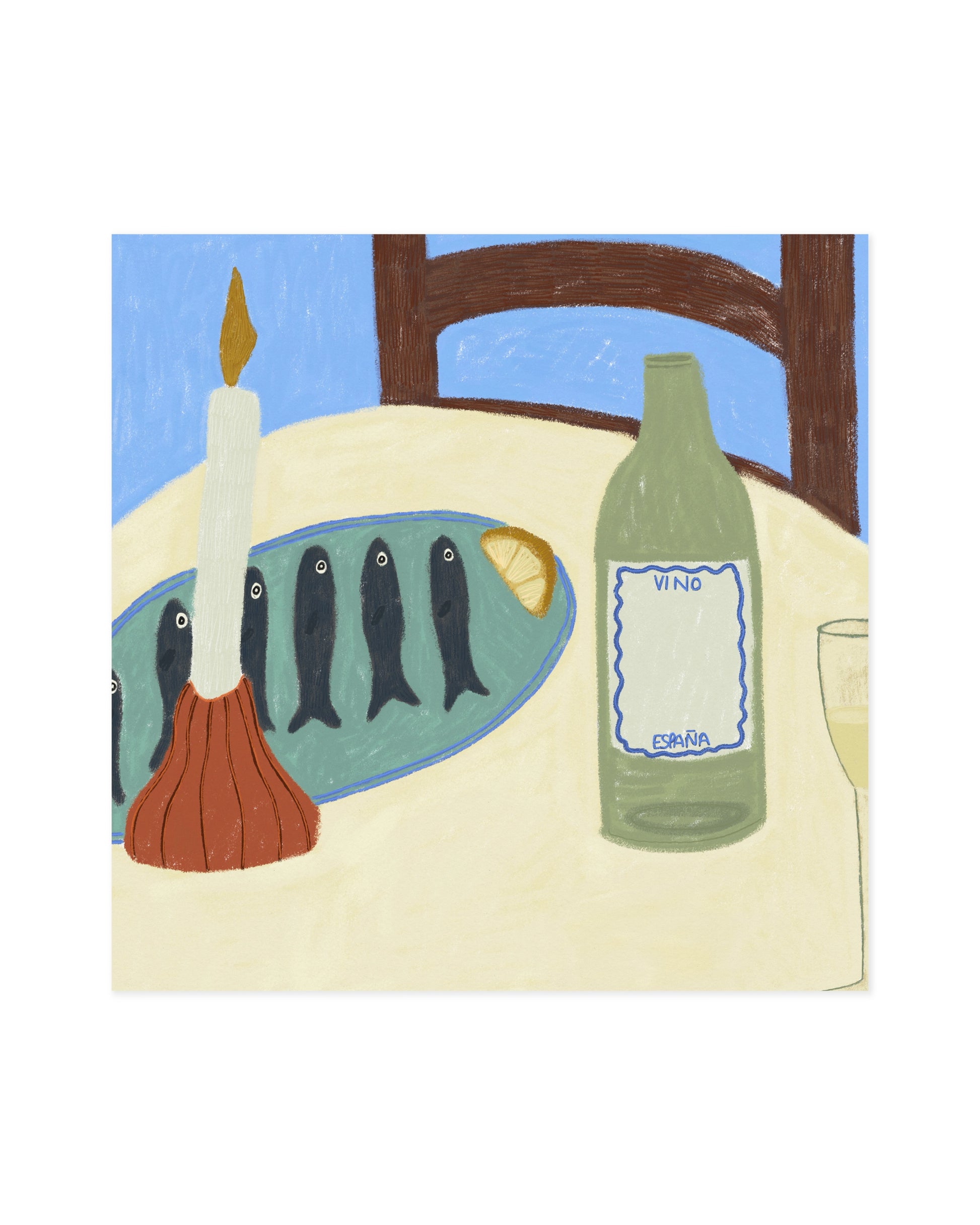 Sardines Printable Wall Art | Digital Download printable wall art by Paperhus