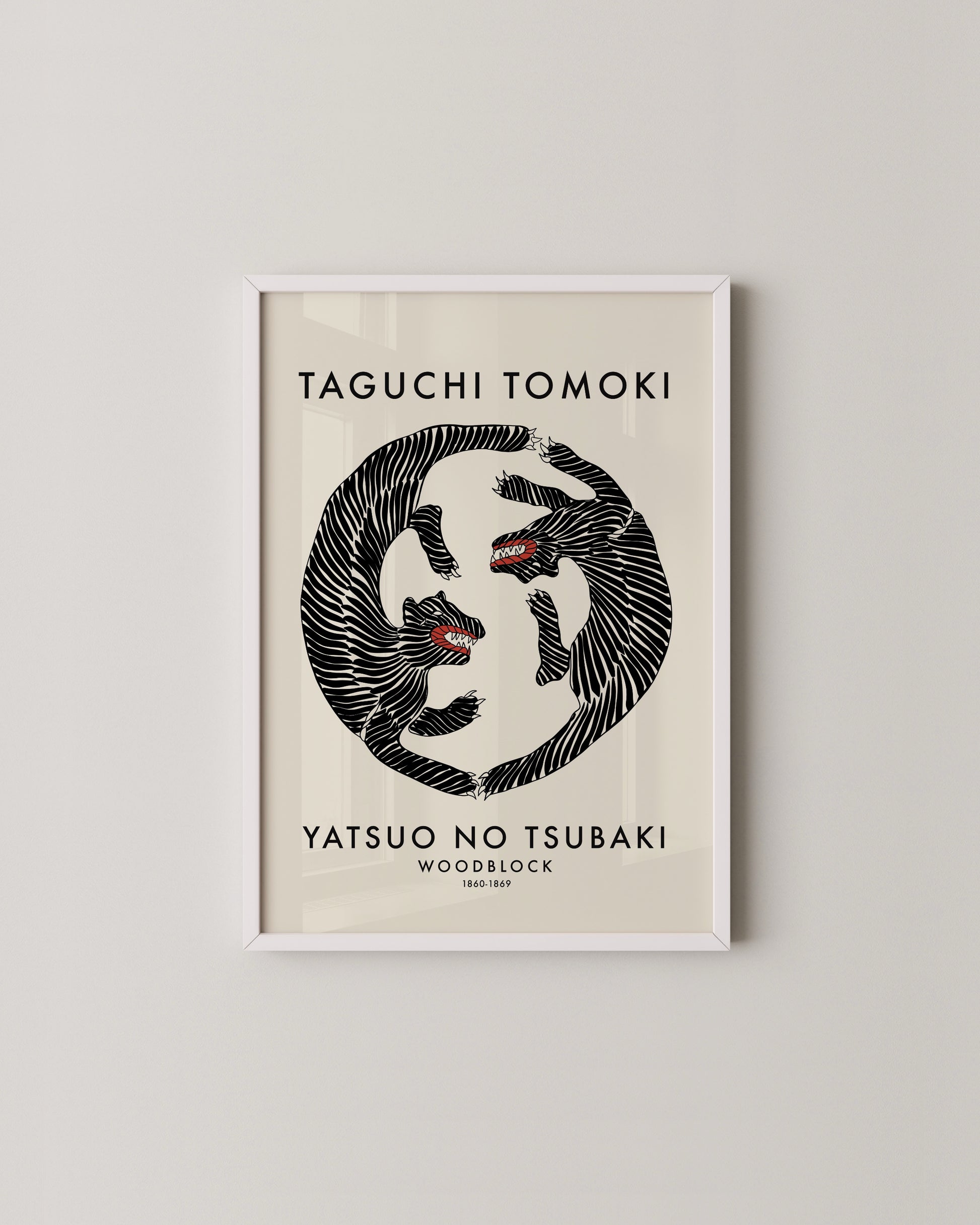 Yatsuo No Tsubaki Print- Wall Art -Paperhus- Printable wall art - Instant downloads - DIY home decor -Paperhus