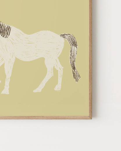 Square Horse Printable Wall Art