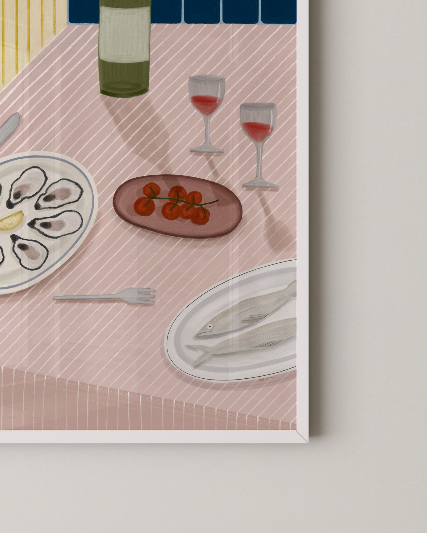 Wine & Oysters Print- Wall Art -Paperhus- Printable wall art - Instant downloads - DIY home decor -Paperhus