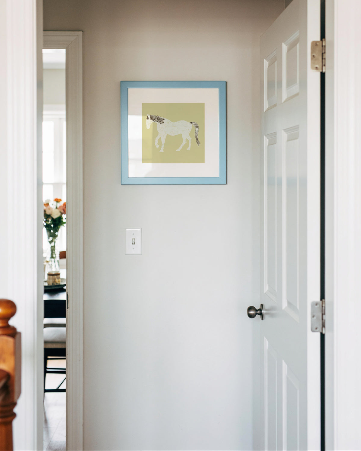 Square Horse Printable Wall Art