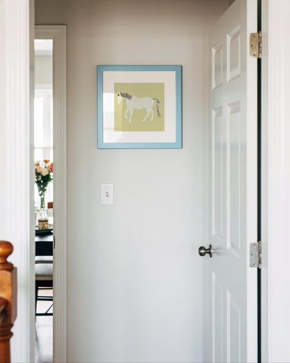 Square Horse Printable Wall Art