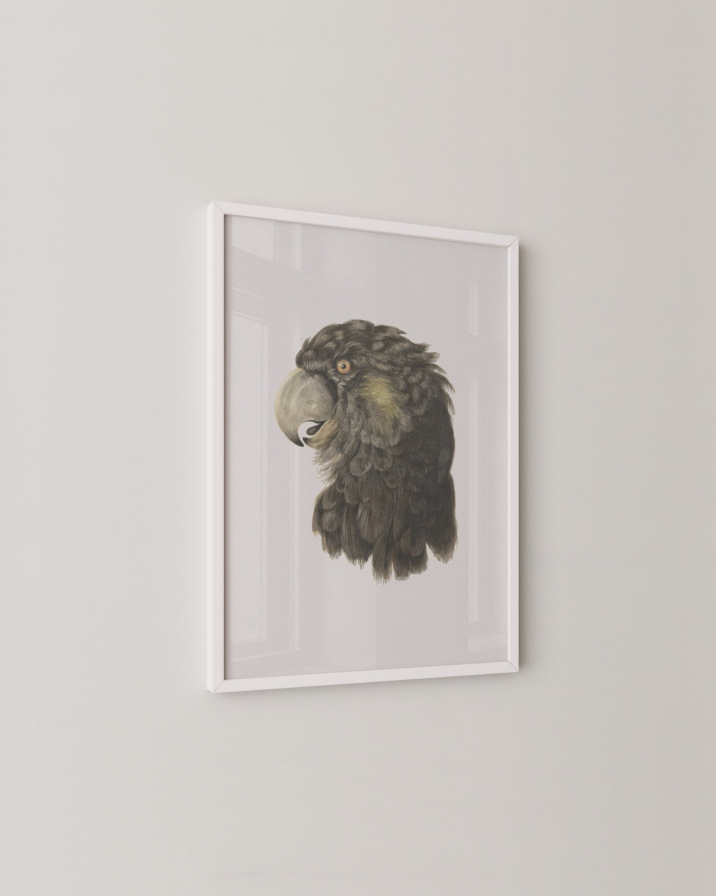 Black Cockatoo Print- Wall Art -Paperhus- Printable wall art - Instant downloads - DIY home decor -Paperhus