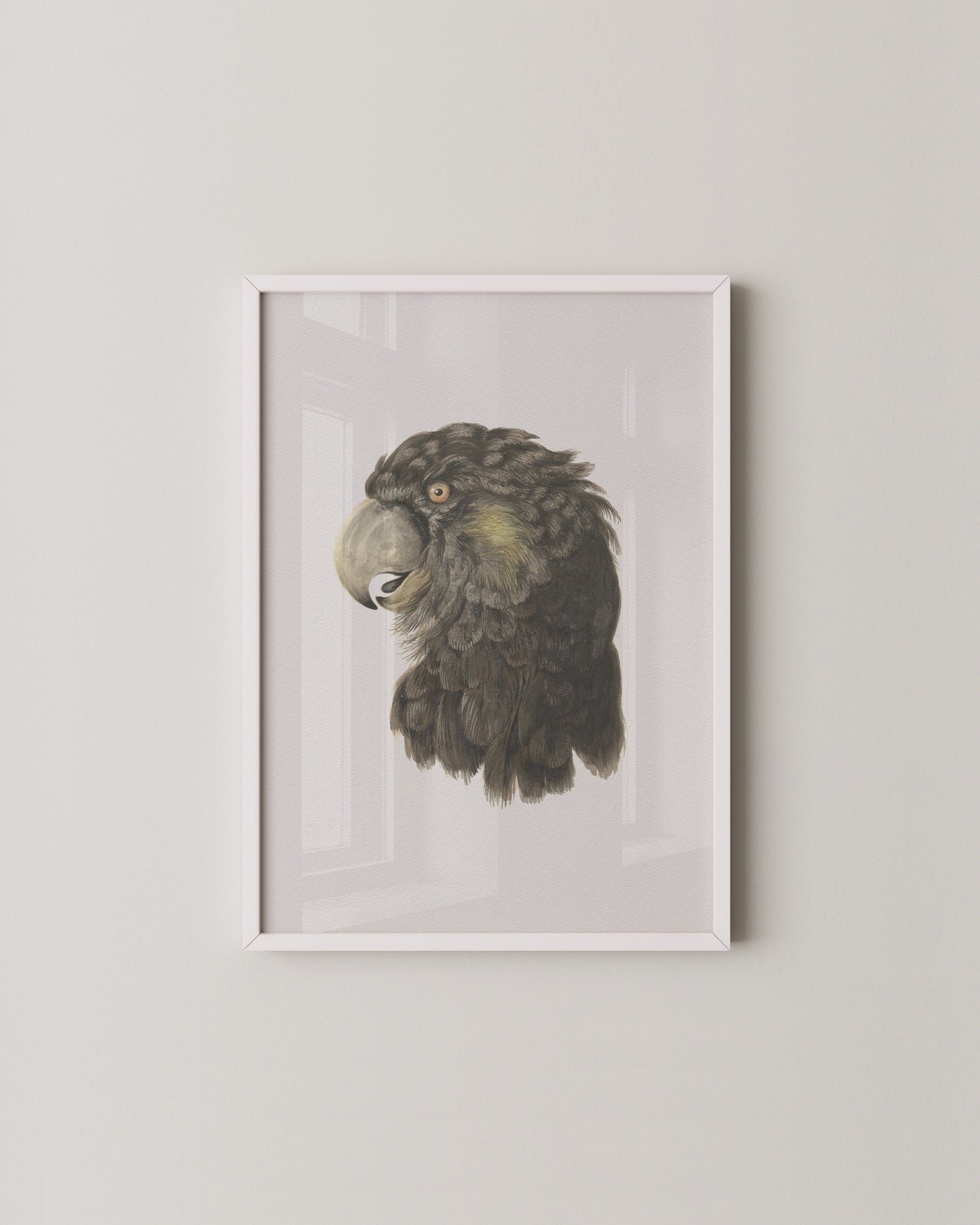 Black Cockatoo Print- Wall Art -Paperhus- Printable wall art - Instant downloads - DIY home decor -Paperhus