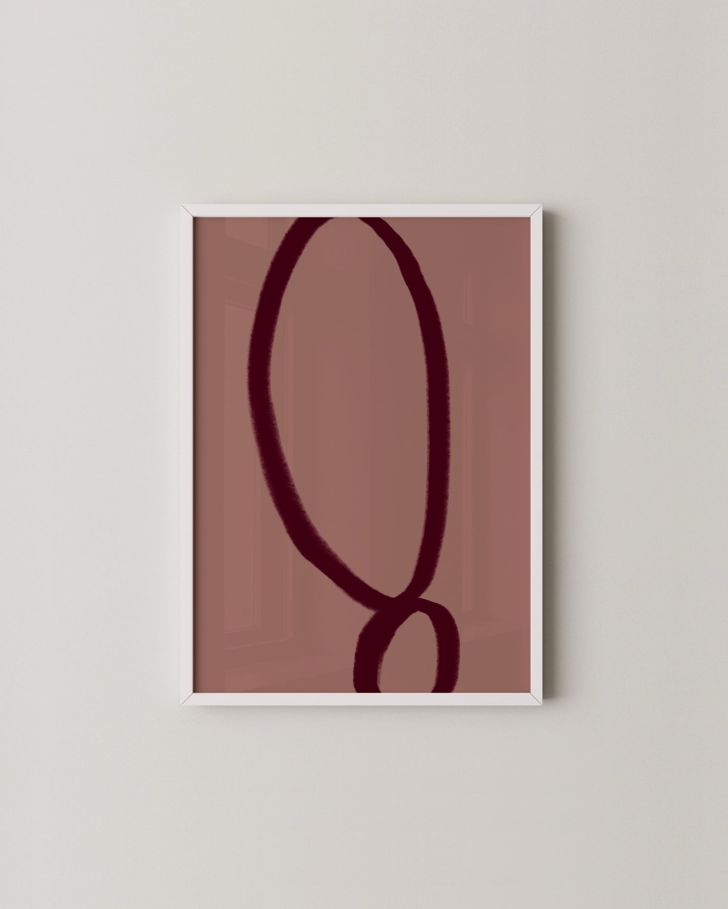 Bold Burgundy Print- Wall Art -Paperhus- Printable wall art - Instant downloads - DIY home decor -Paperhus