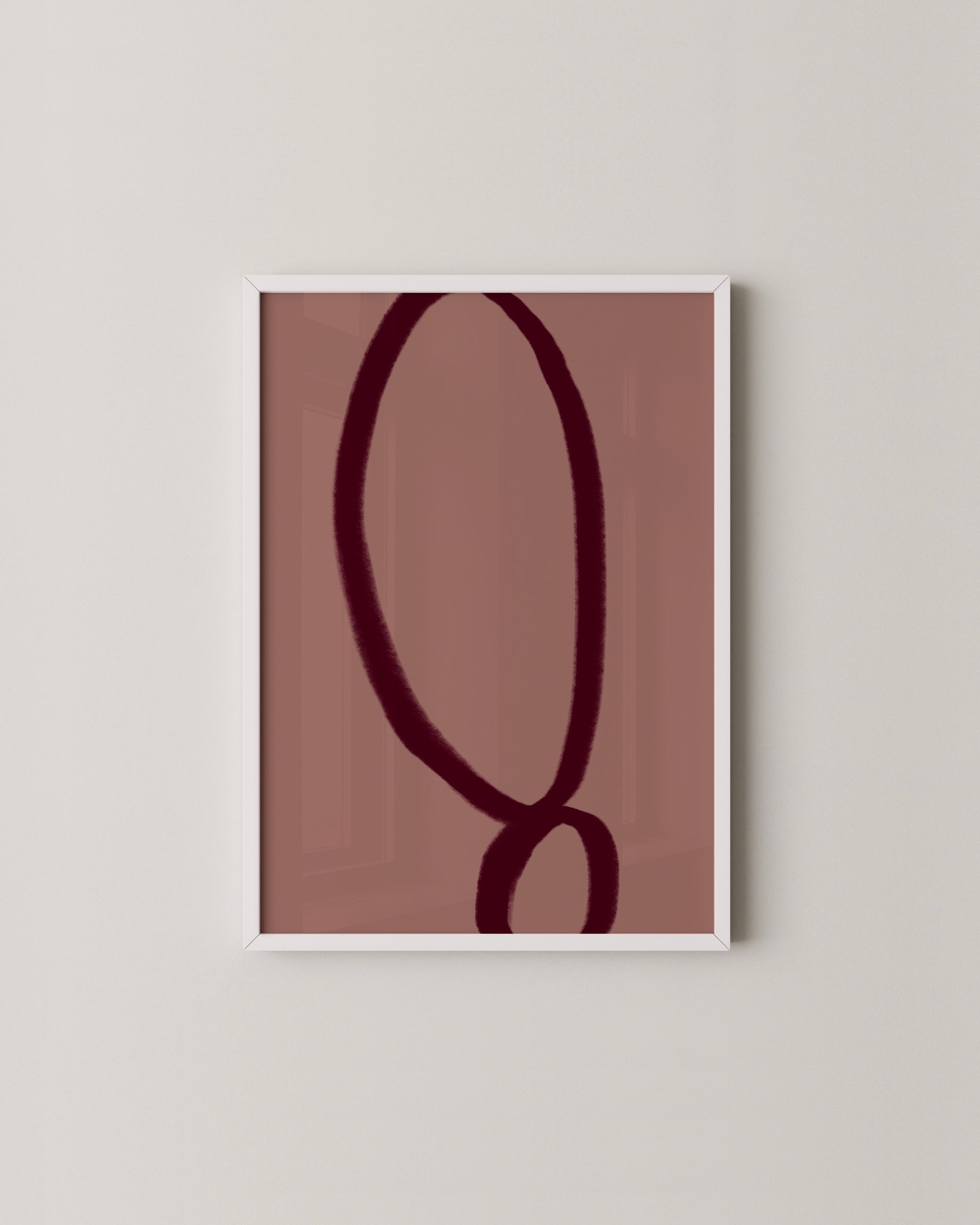 Bold Burgundy Print- Wall Art -Paperhus- Printable wall art - Instant downloads - DIY home decor -Paperhus
