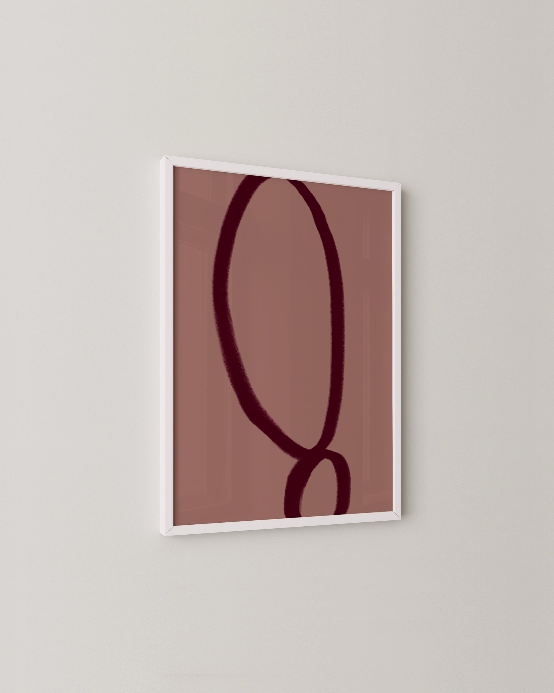 Bold Burgundy Print- Wall Art -Paperhus- Printable wall art - Instant downloads - DIY home decor -Paperhus
