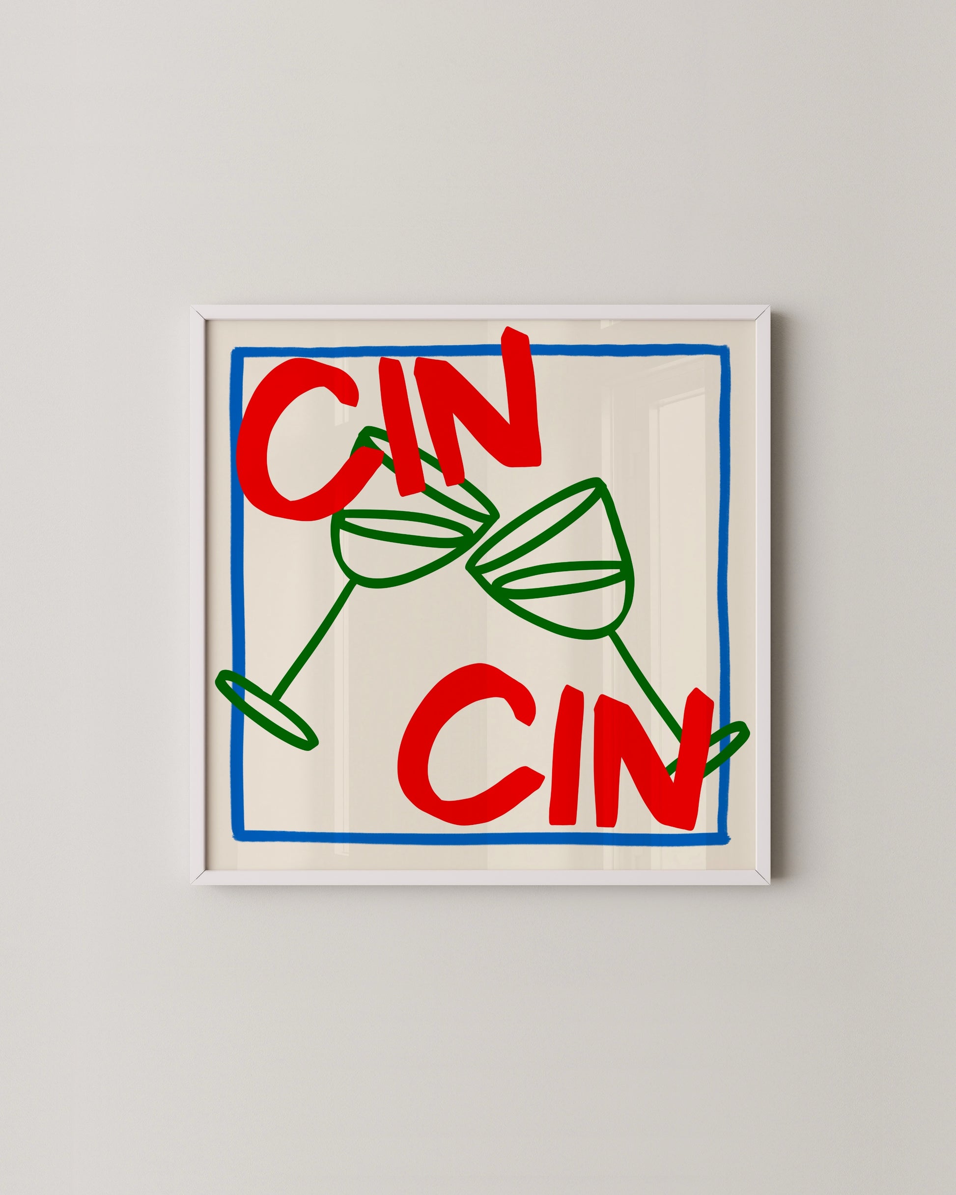 Cin Cin Print- Wall Art -Paperhus- Printable wall art - Instant downloads - DIY home decor -Paperhus