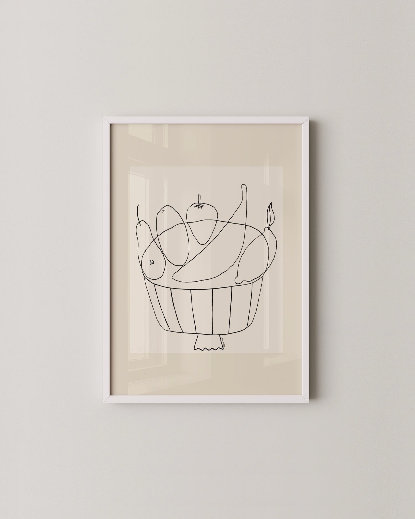 Fruit Bowl Print- Wall Art -Paperhus- Printable wall art - Instant downloads - DIY home decor -Paperhus
