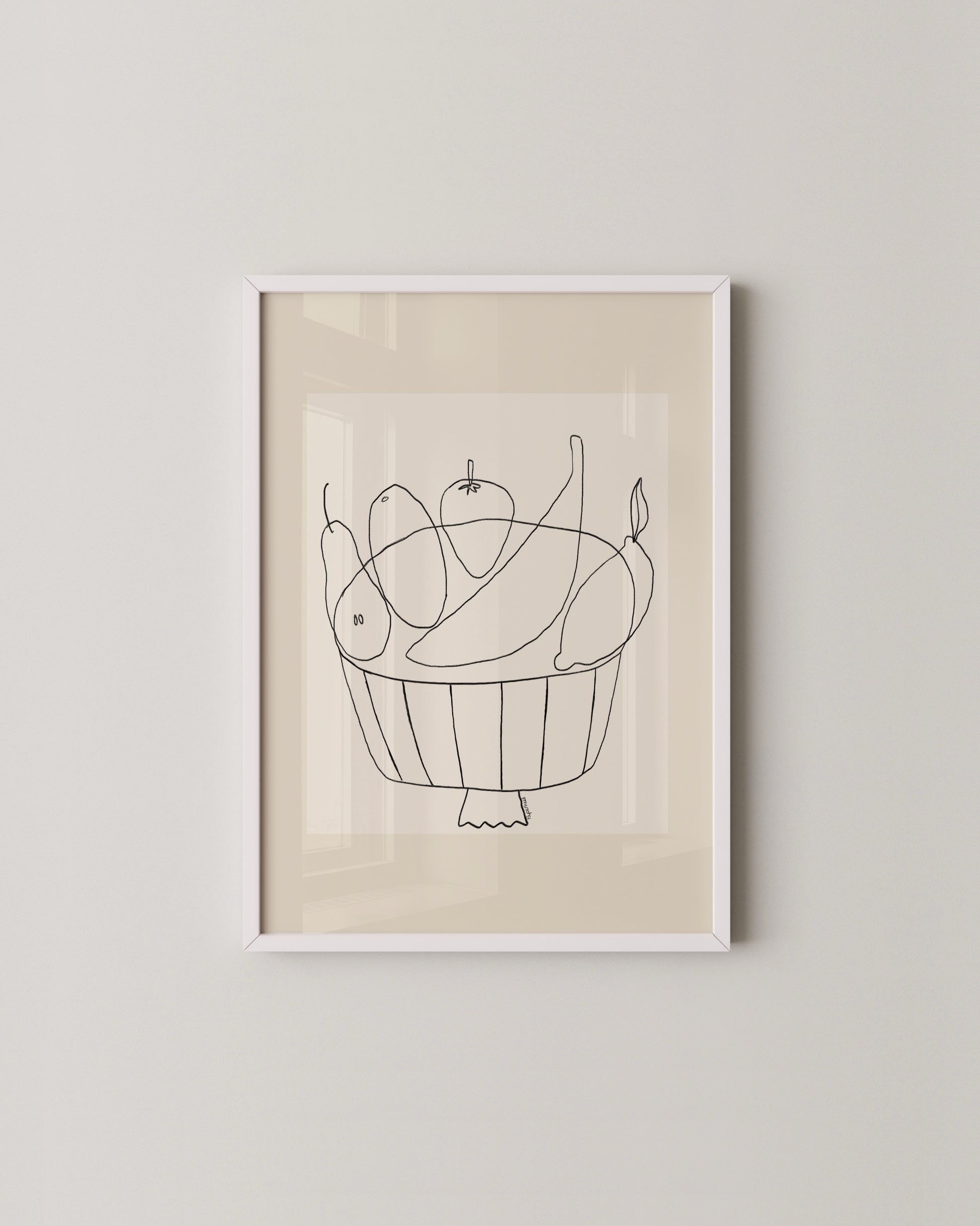 Fruit Bowl Print- Wall Art -Paperhus- Printable wall art - Instant downloads - DIY home decor -Paperhus