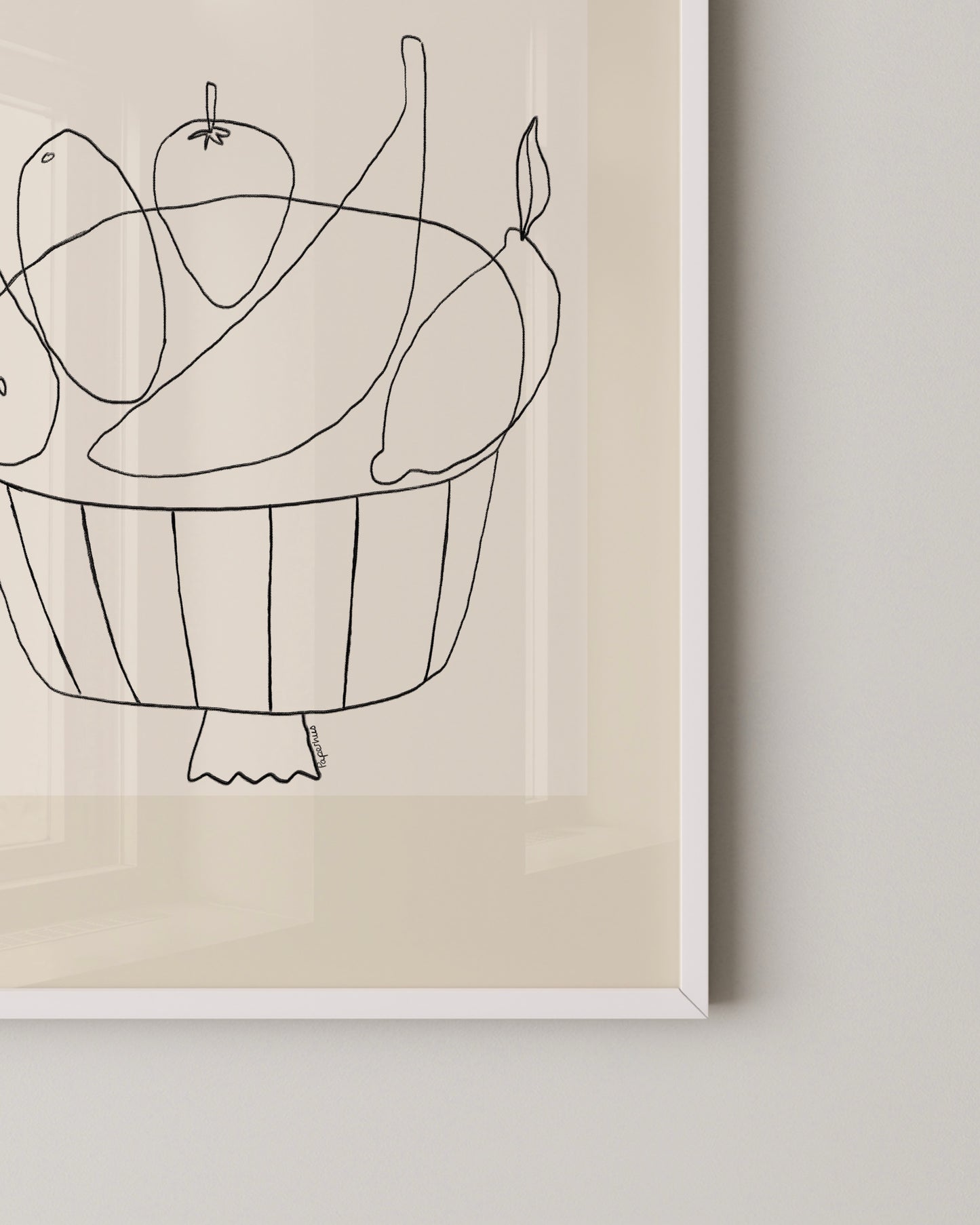 Fruit Bowl Print- Wall Art -Paperhus- Printable wall art - Instant downloads - DIY home decor -Paperhus