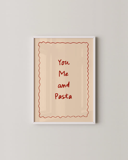 You Me Pasta Print