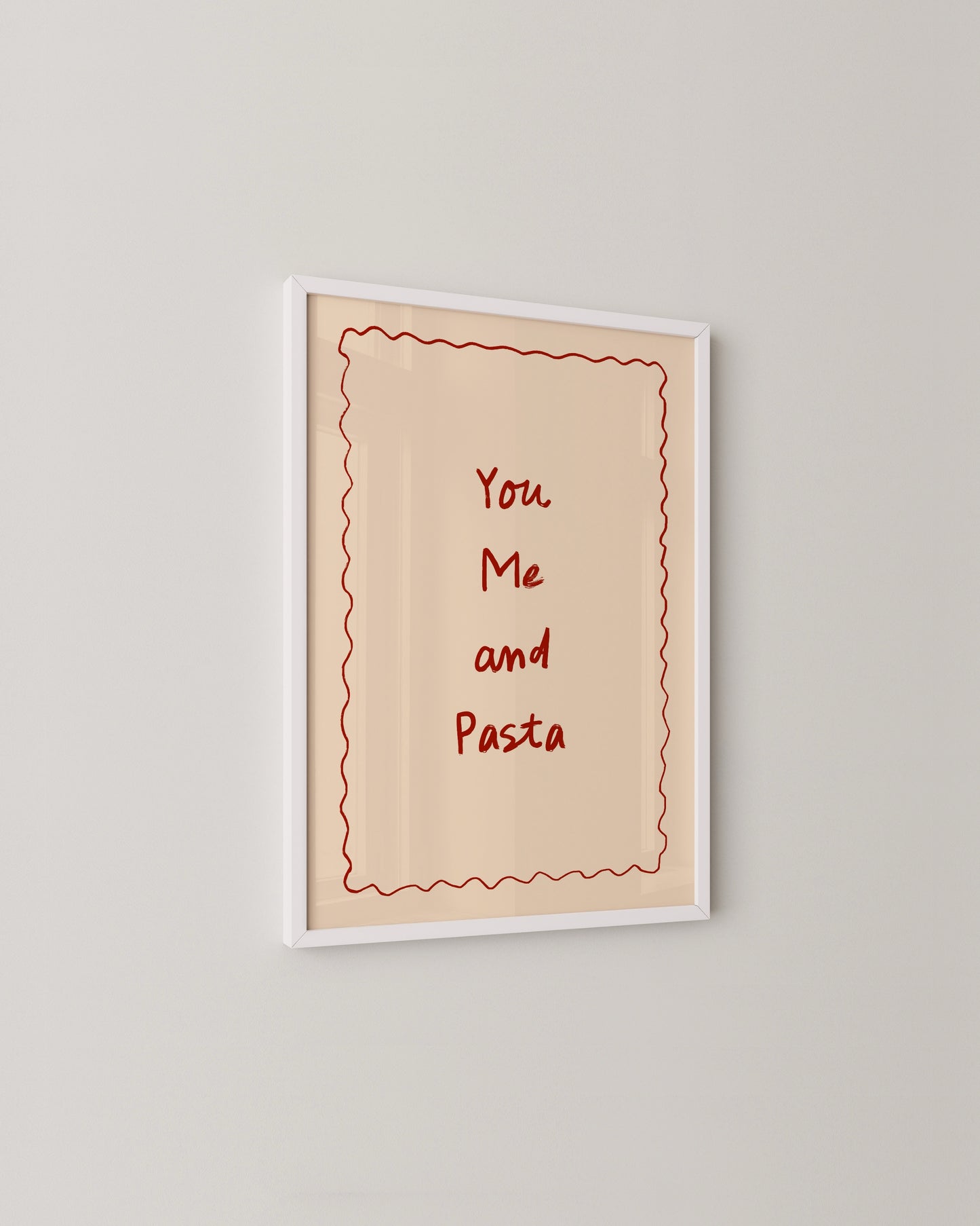 You Me Pasta Print