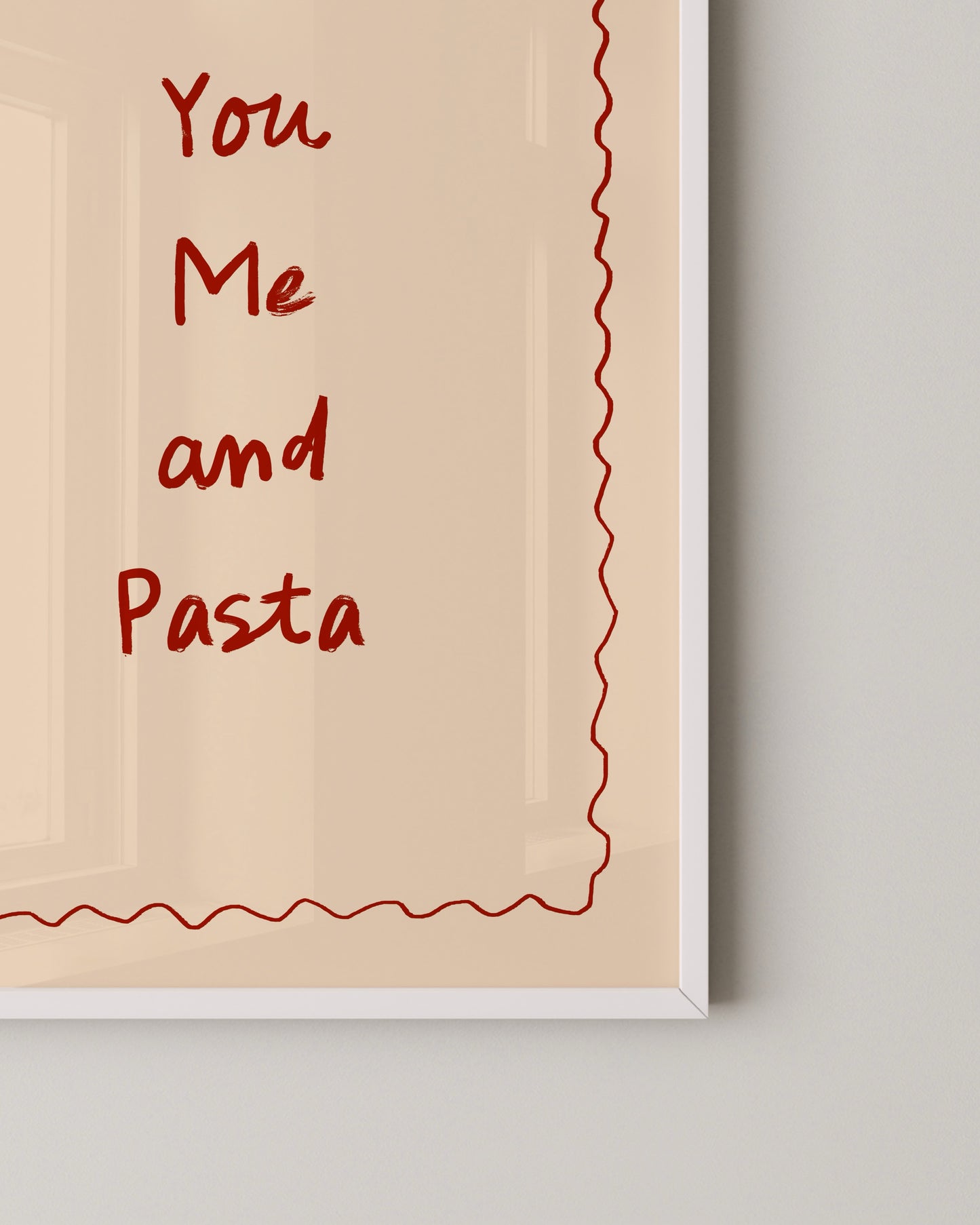 You Me Pasta Print