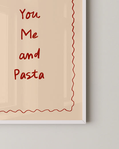 You Me Pasta Print