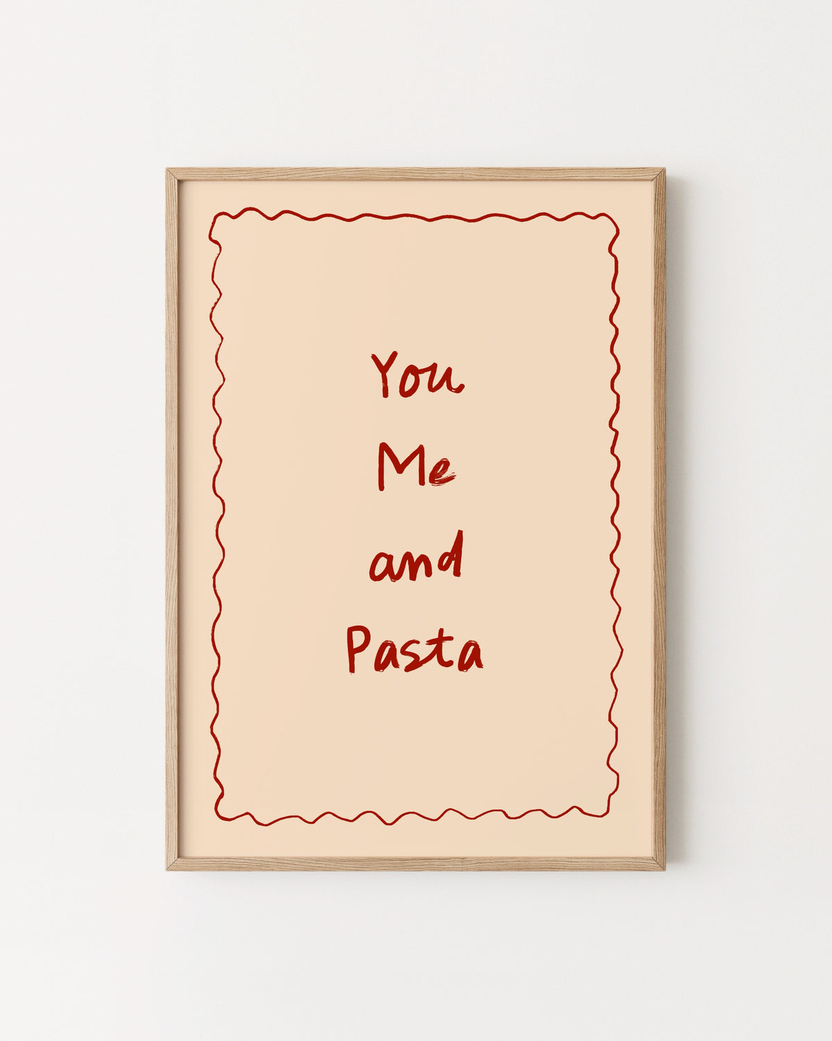 You Me Pasta Printable Wall Art