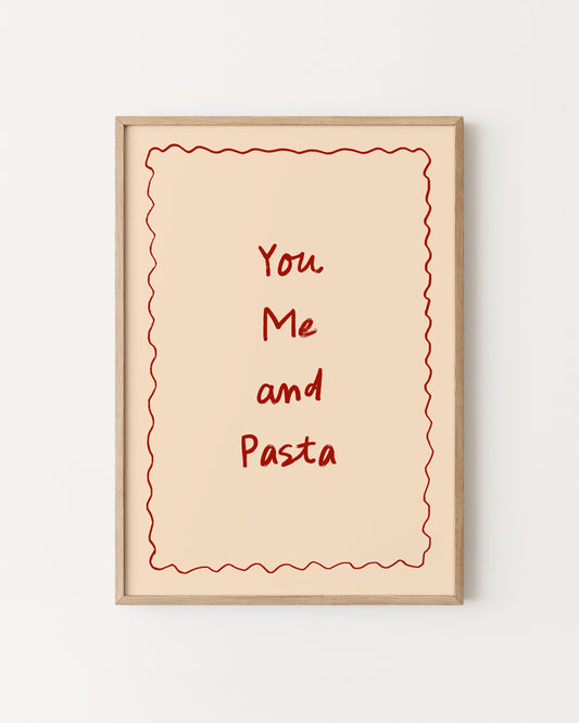 You Me Pasta Printable Wall Art