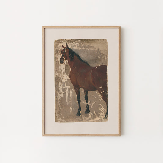 Vintage Horse Printable Wall Art