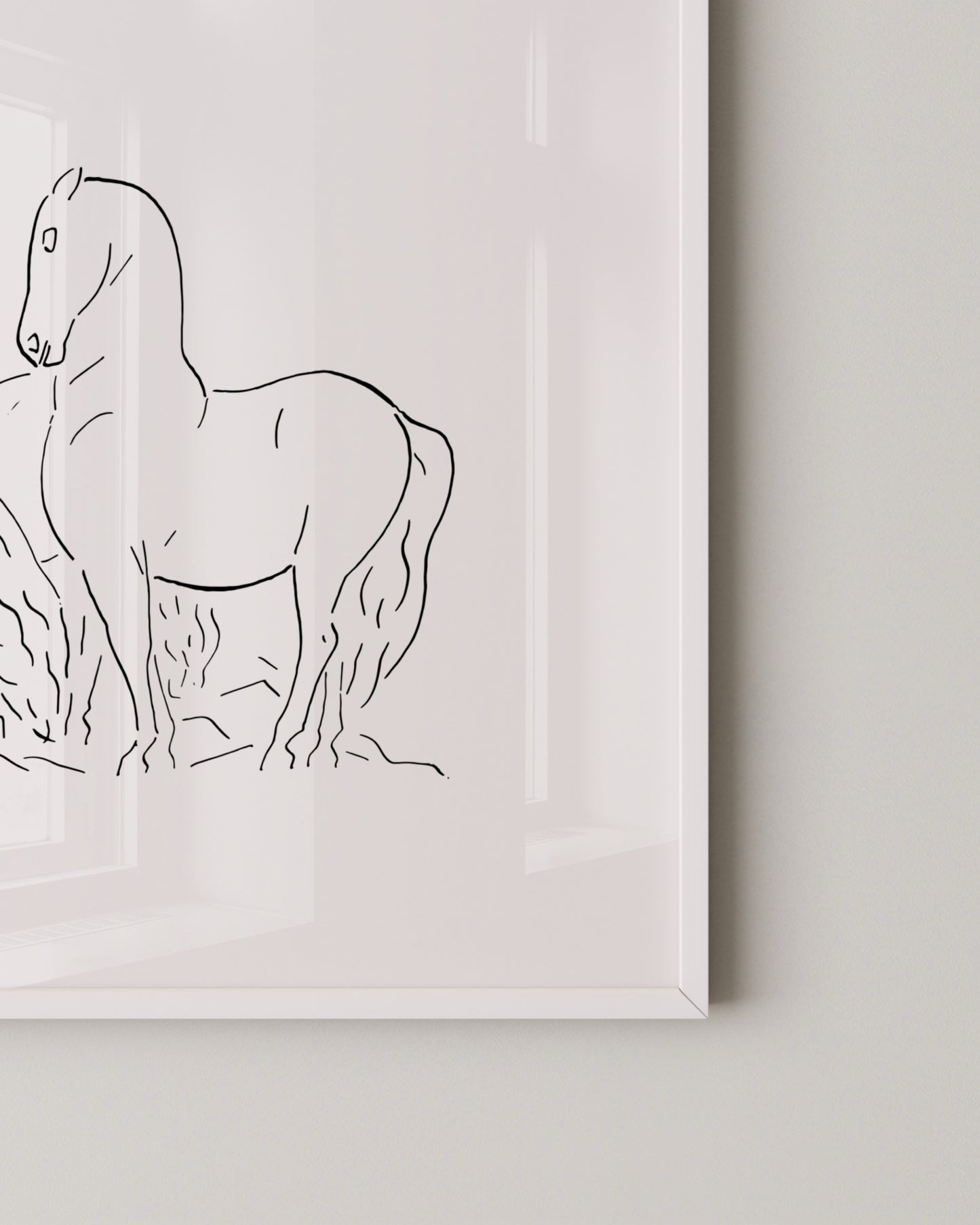 Wild Horses Print- Wall Art -Paperhus- Printable wall art - Instant downloads - DIY home decor -Paperhus