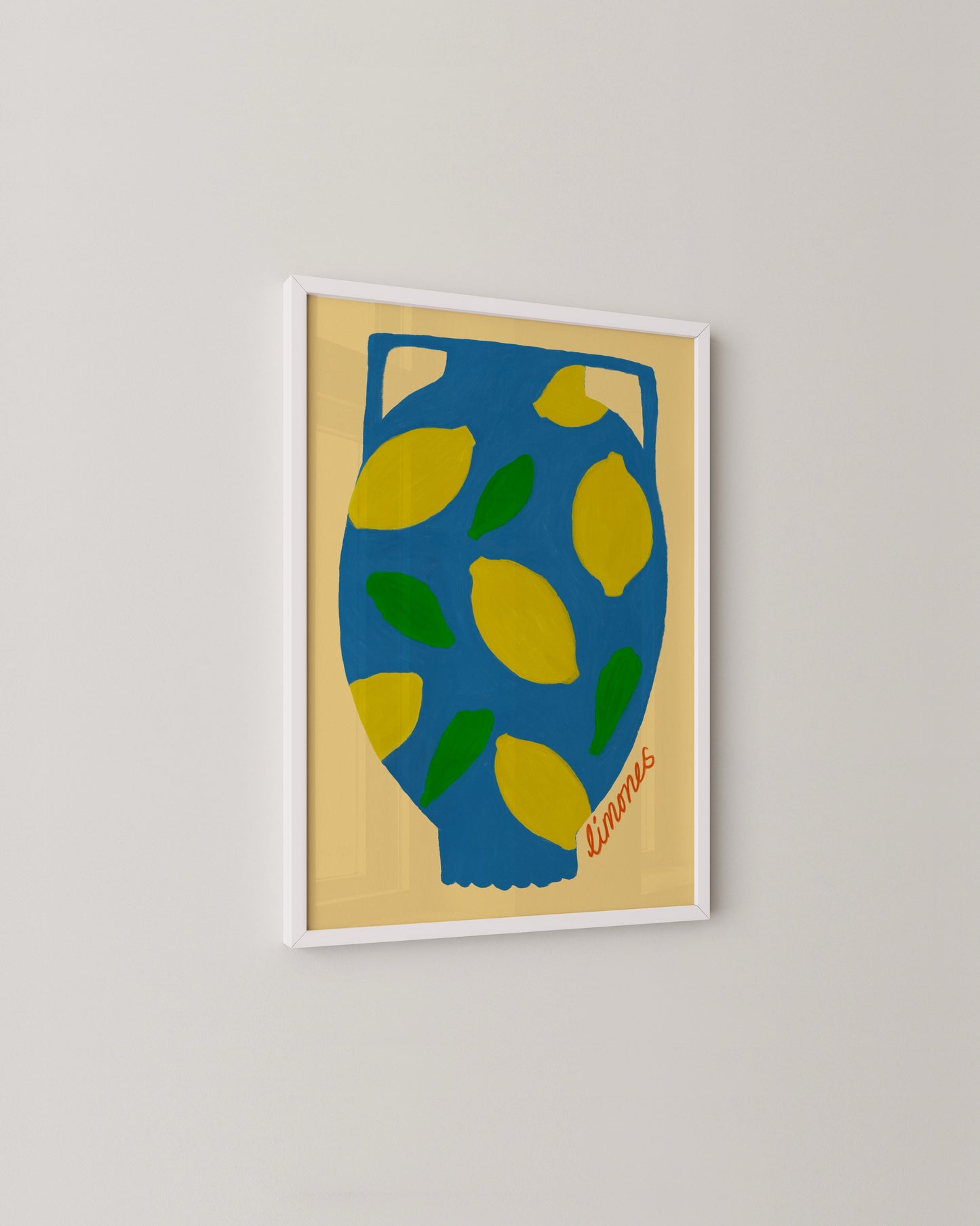 Limones Print- Wall Art -Paperhus- Printable wall art - Instant downloads - DIY home decor -Paperhus