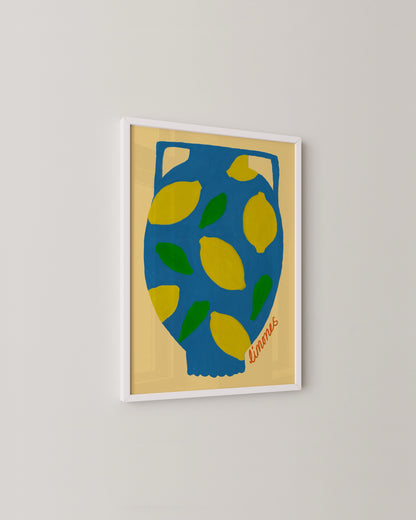 Limones Print- Wall Art -Paperhus- Printable wall art - Instant downloads - DIY home decor -Paperhus