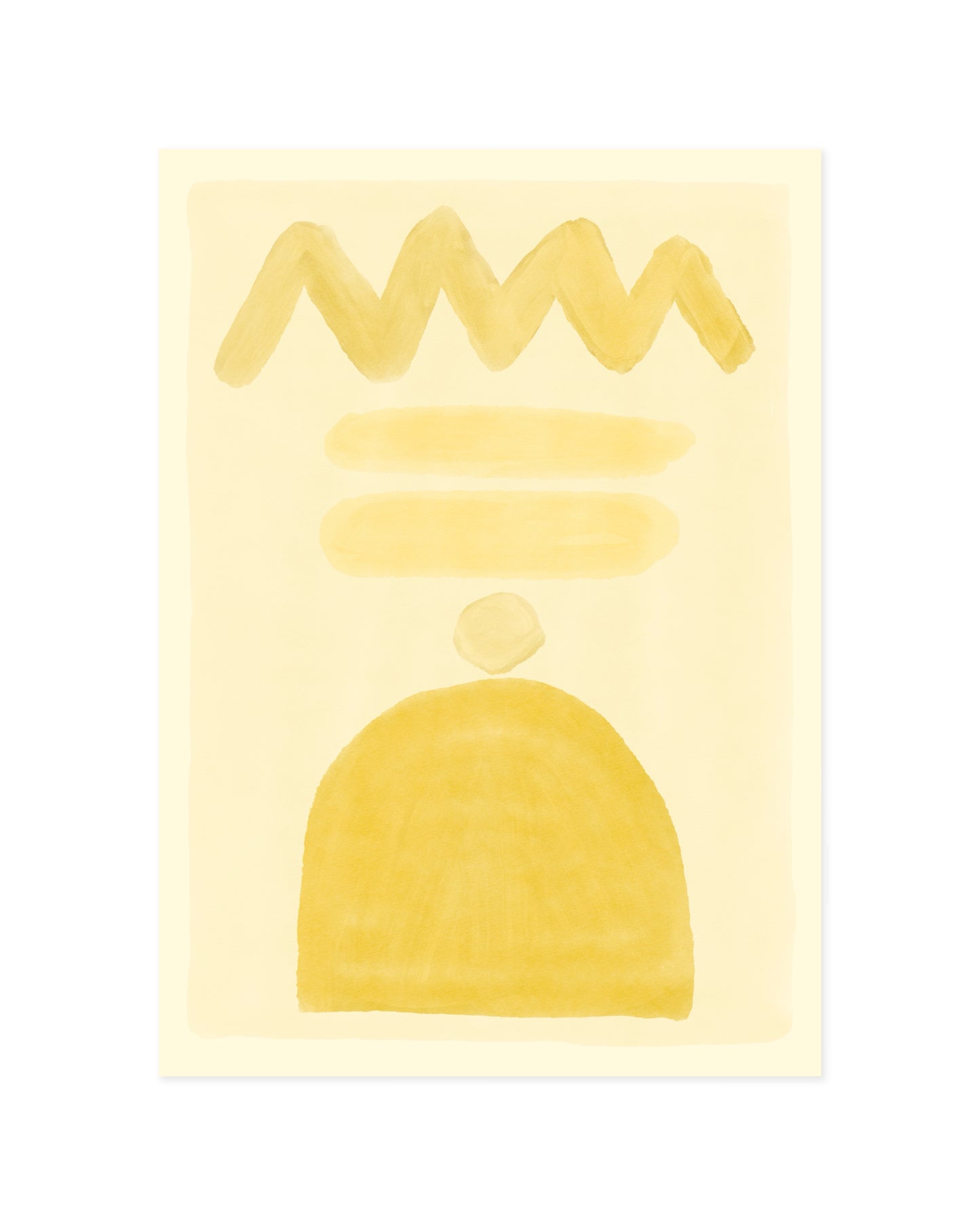 Yellow Abstract Printable Wall Art | Digital Download printable wall art by Paperhus