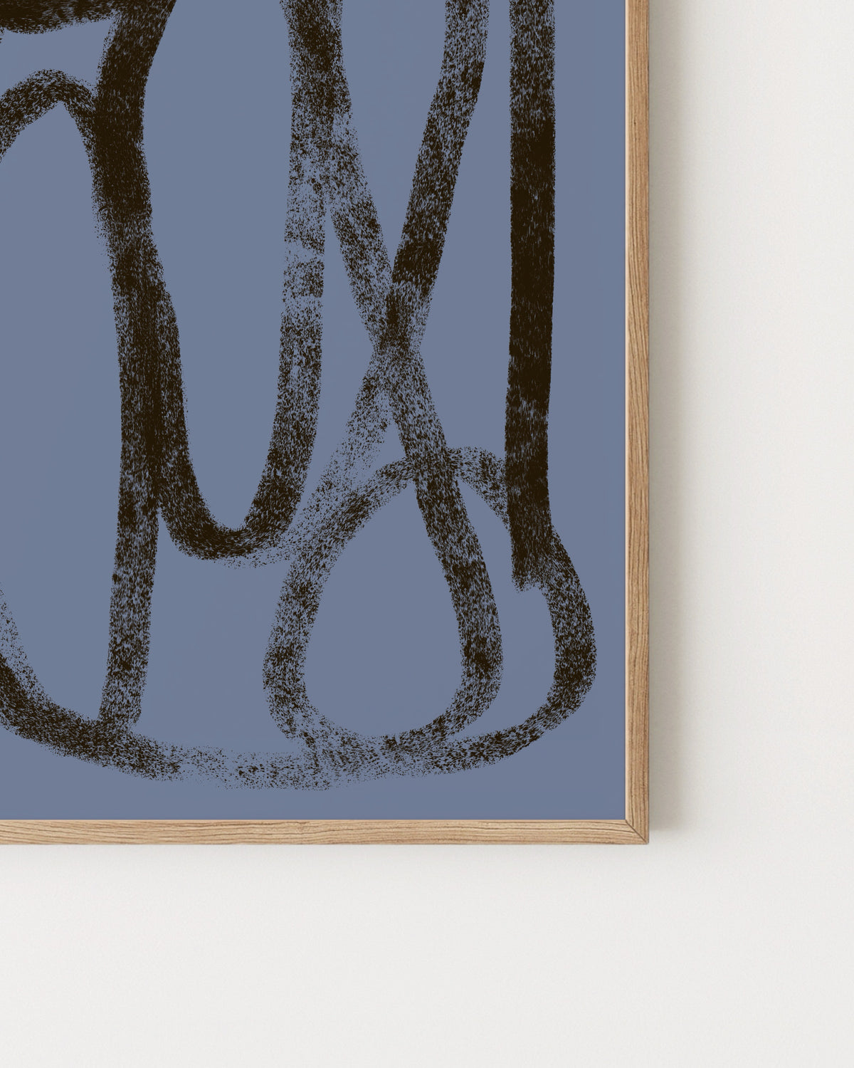 Blue Abstract Printable Wall Art