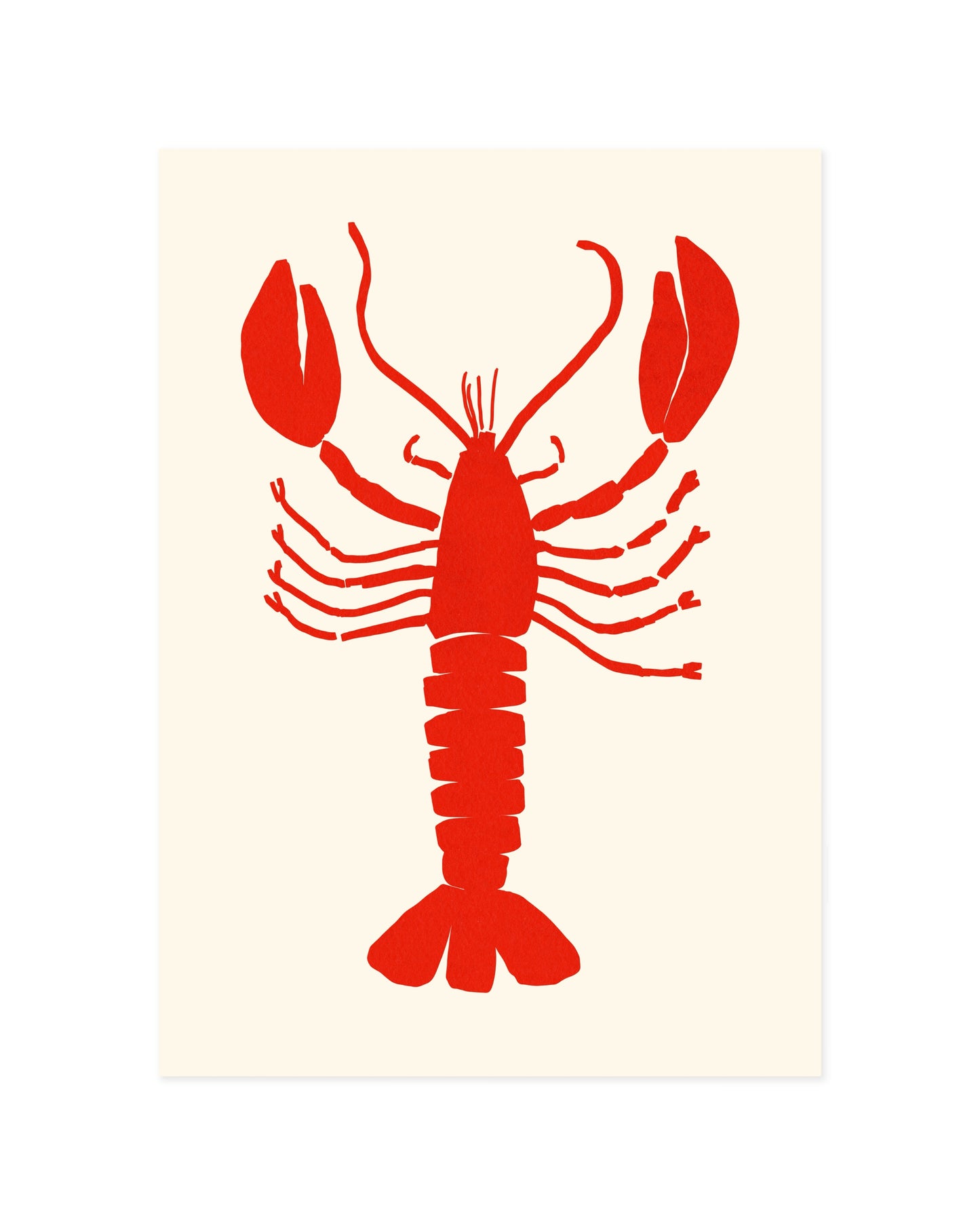 Red Lobster Printable Wall Art | Digital Download printable wall art by Paperhus