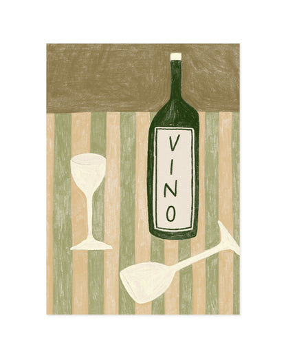Oyster & Wine. Set-printable wall art by Paperhus
