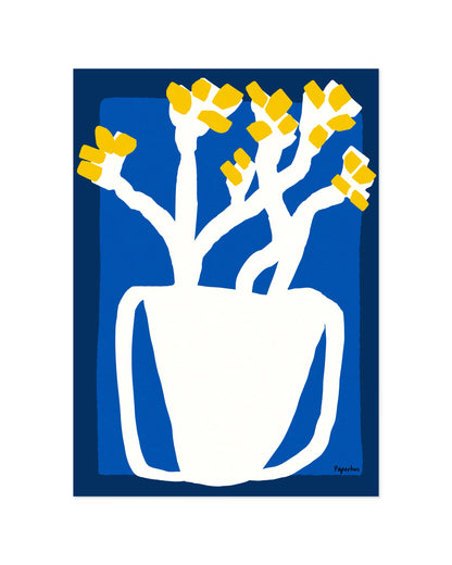 Still Forms. White Vase printable wall art by Paperhus
