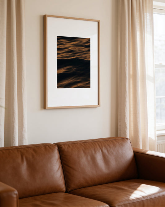 Detailed Ocean Photography Wall Art