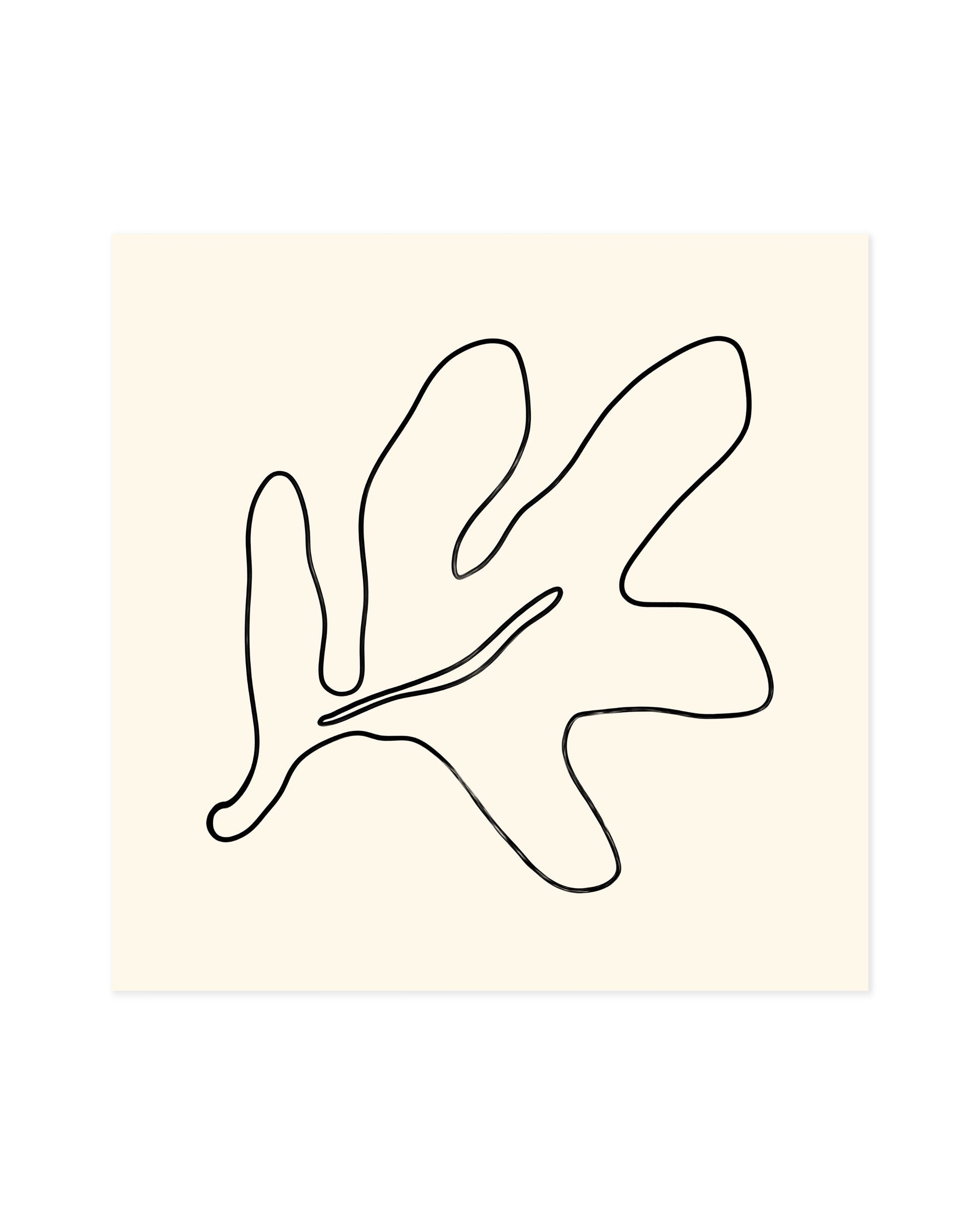 Leaf Illustration Printable Wall Art | Digital Download printable wall art by Paperhus