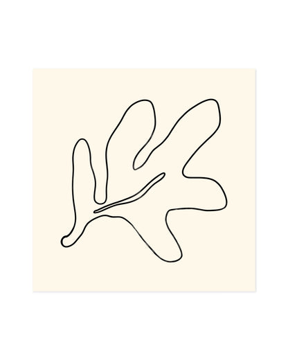 Leaf Illustration Printable Wall Art | Digital Download printable wall art by Paperhus