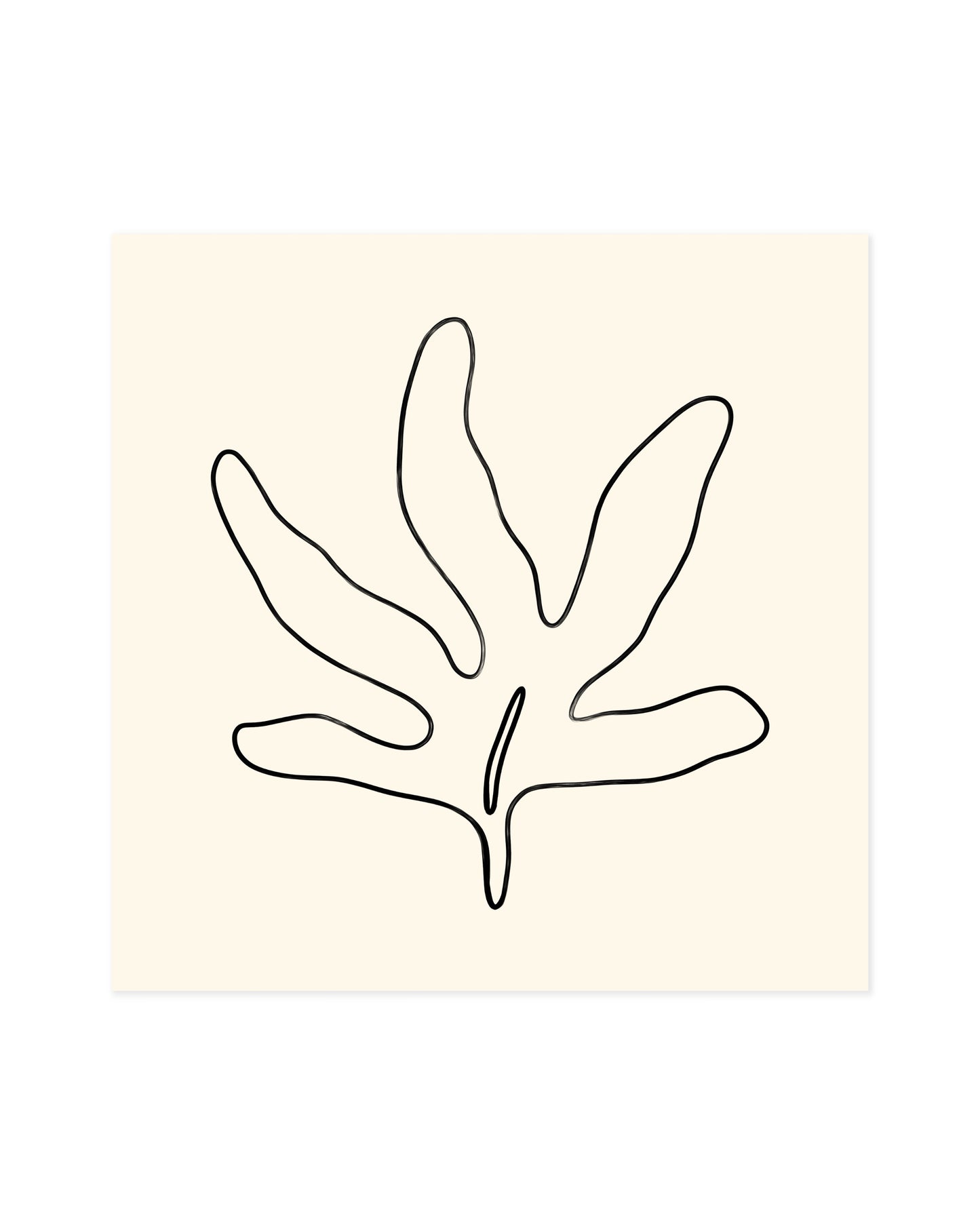 Leaf Illustration Printable Wall Art | Digital Download printable wall art by Paperhus