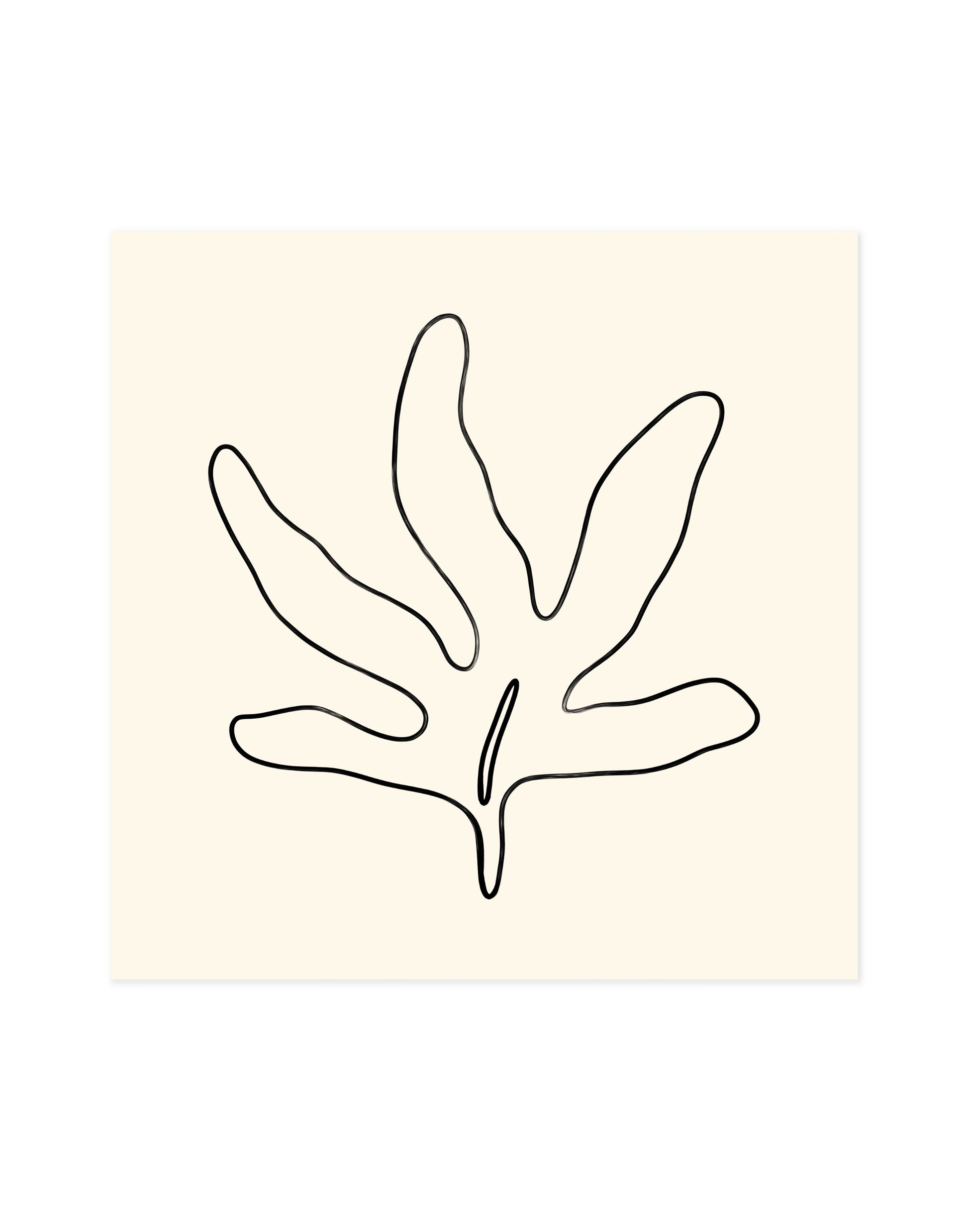 Leaf Illustration Printable Wall Art | Digital Download printable wall art by Paperhus