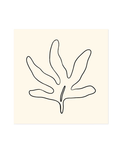 Leaf Illustration Printable Wall Art | Digital Download printable wall art by Paperhus