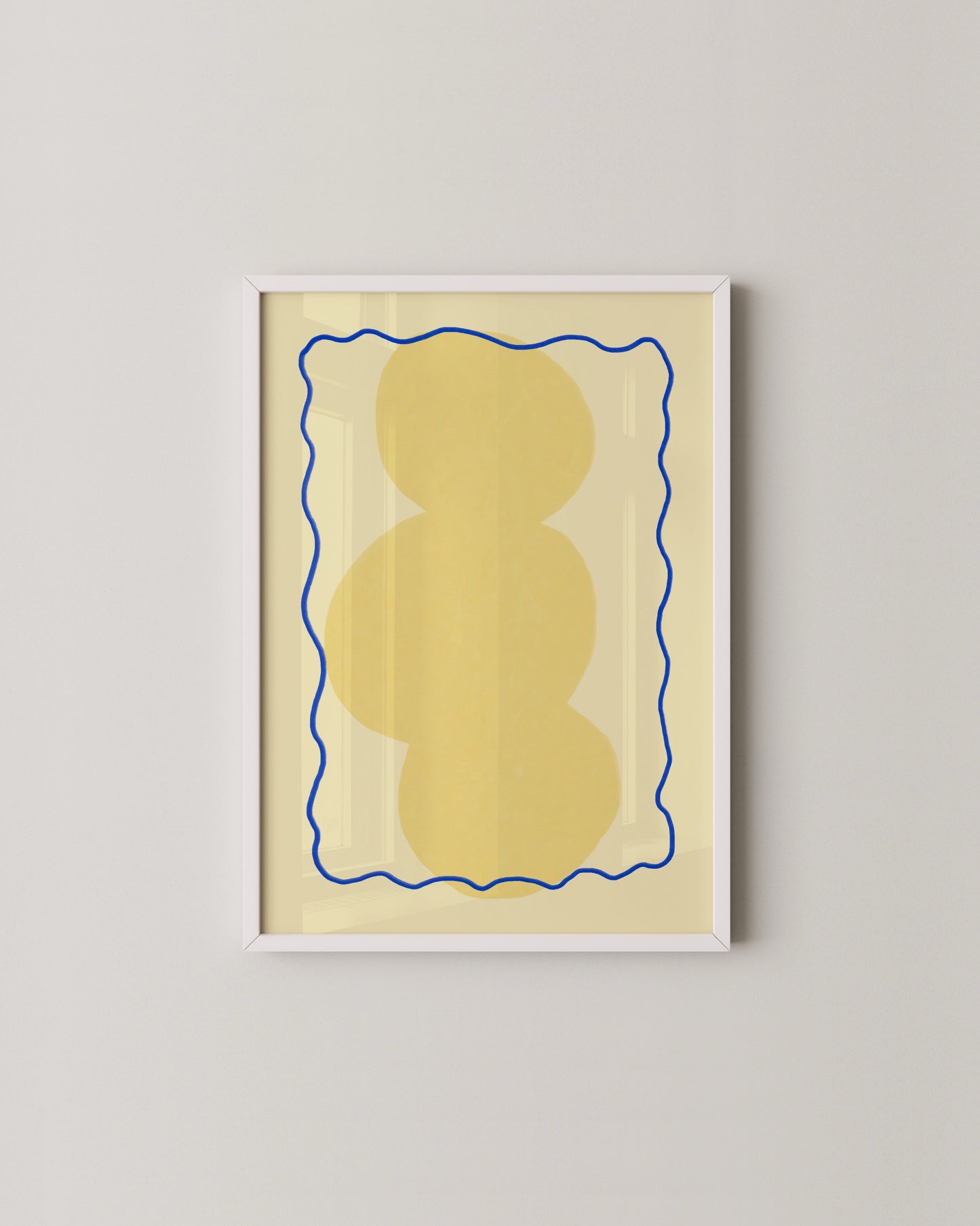 Yellow Shape Print