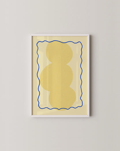 Yellow Shape Print
