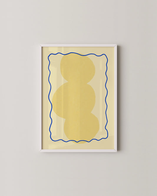 Yellow Shape Print