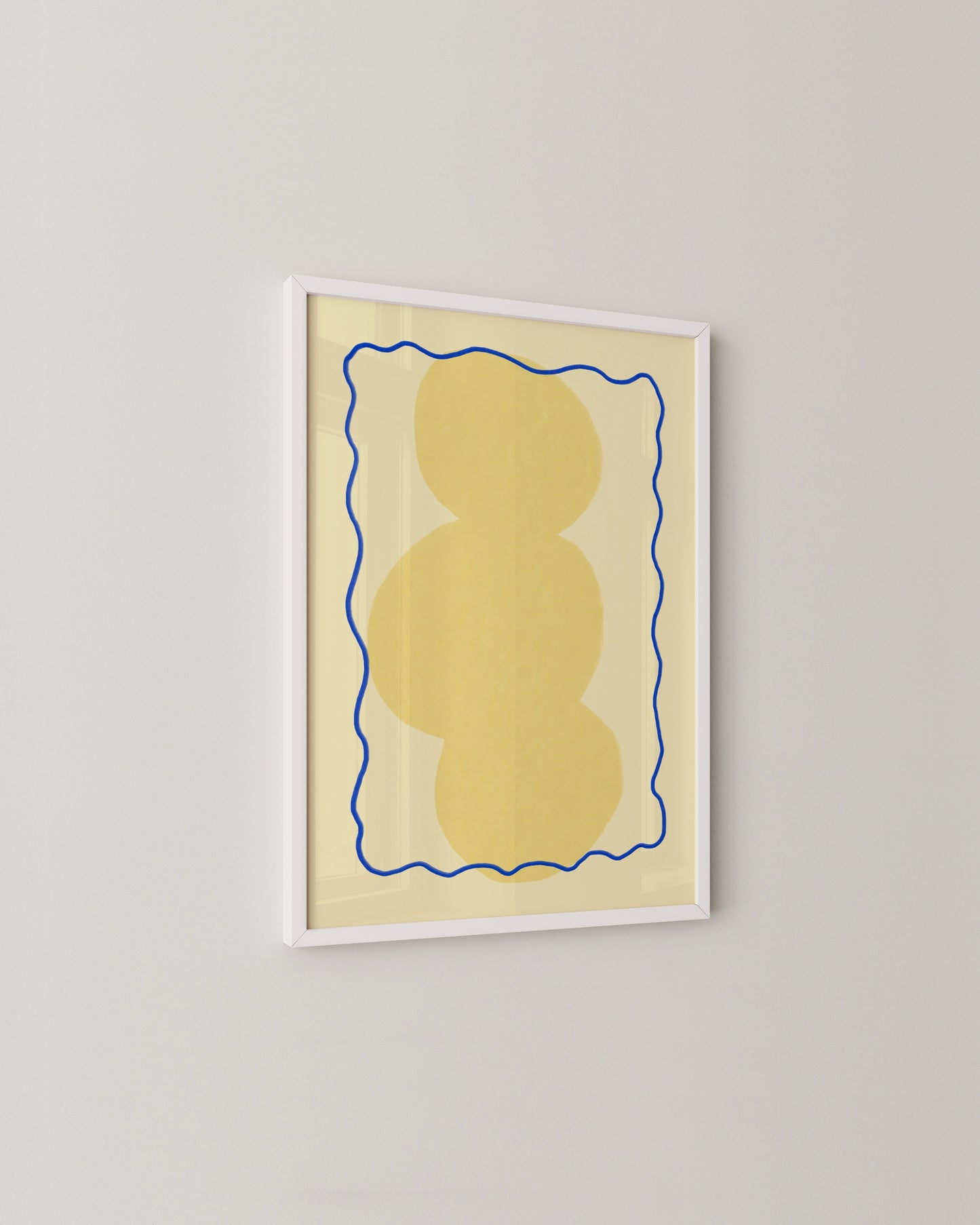 Yellow Shape Print