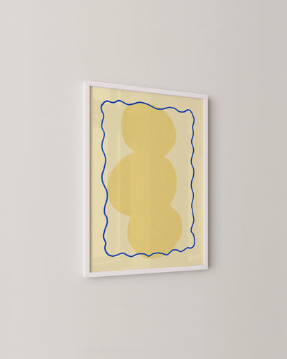 Yellow Shape Print