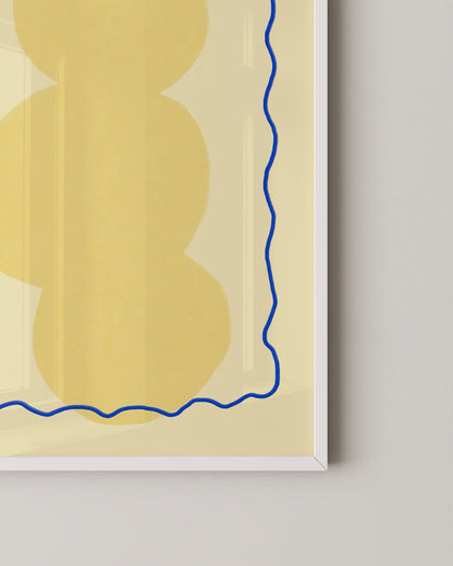 Yellow Shape Print
