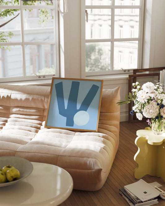 Square Printable Wall Art | Digital Download printable wall art by Paperhus