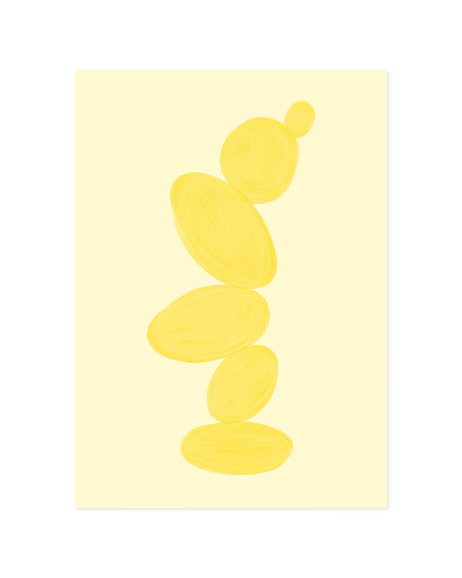 Yellow Abstract Printable Wall Art | Digital Download printable wall art by Paperhus